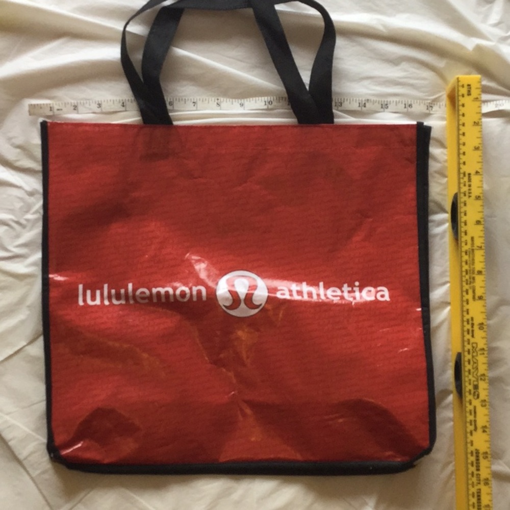 Lululemon plastic bag